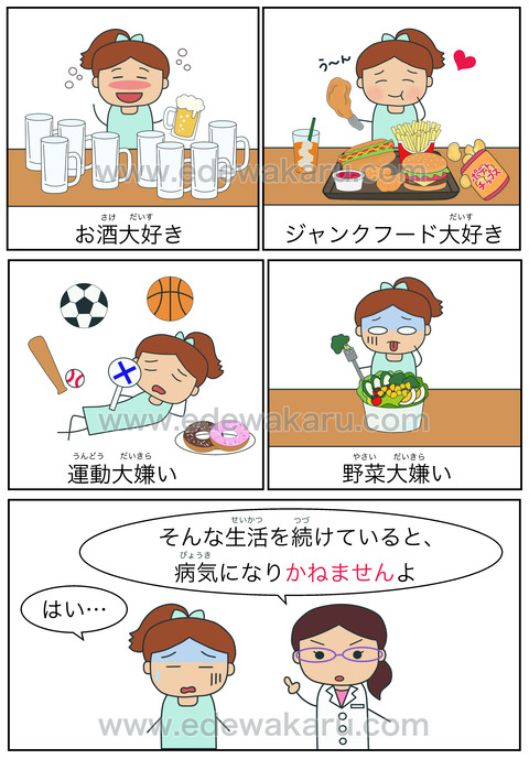 かねない 日本語能力試験 Jlpt N２ 絵でわかる日本語