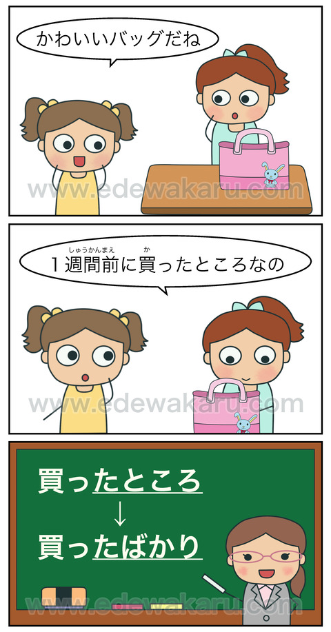 blog1週間前に買ったところなの