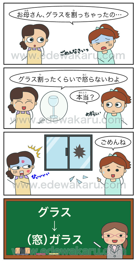 blogグラスを割っちゃった