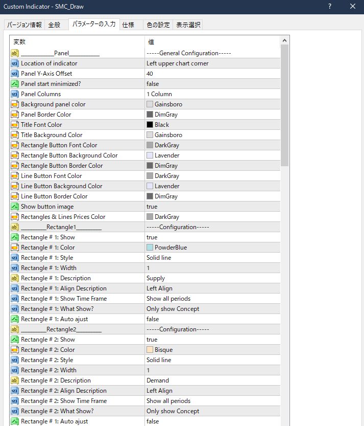 SMC_Draw MT4 インジケーター倉庫クラウド館