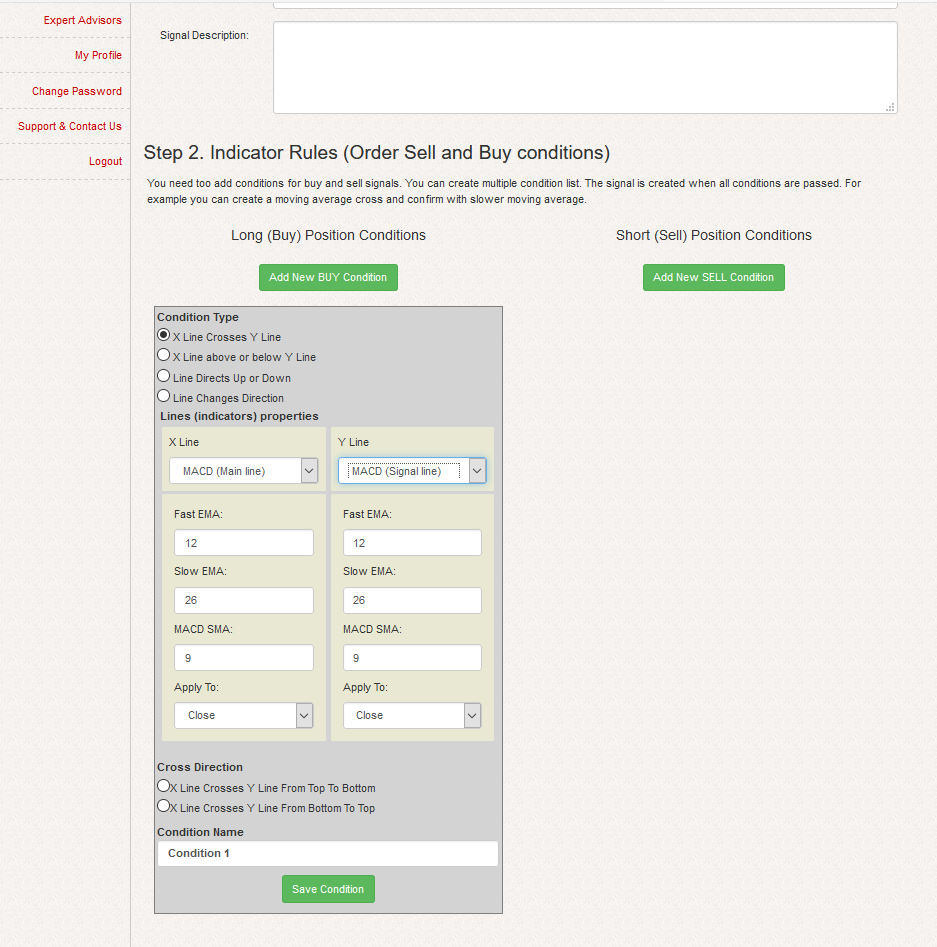 シグナルインジを作成できるwebサイト Mt4 インジケーター倉庫クラウド館