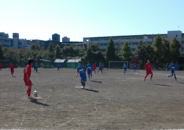 リバーサイドユースリーグ ウイニング江戸高サッカー部