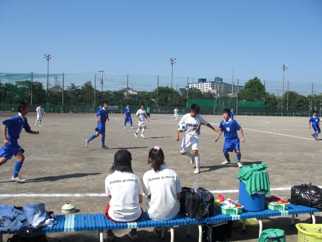練習試合vs葛飾商業 ウイニング江戸高サッカー部