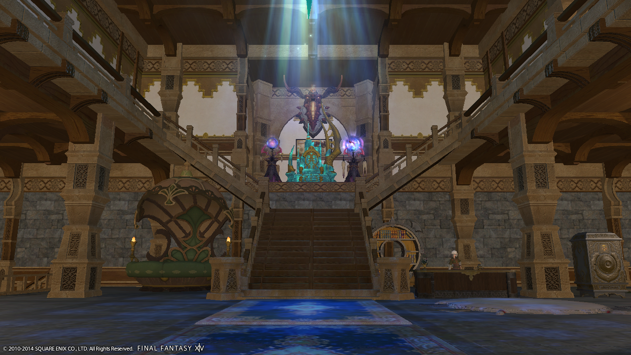 新生ff14 これが魔王城か ハウジング Ff14 じゅうよんつうしん