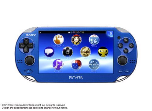 PlayStationVita Wi-Fiモデル サファイア・ブルー (PCH-1000 ZA04)