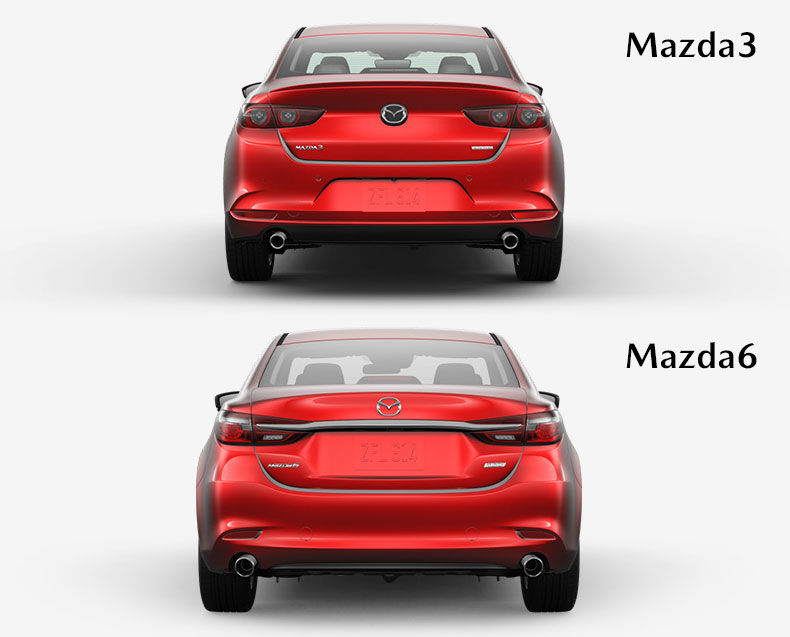 新型mazda3とmazda6 アテンザ を見比べてみる K Blog