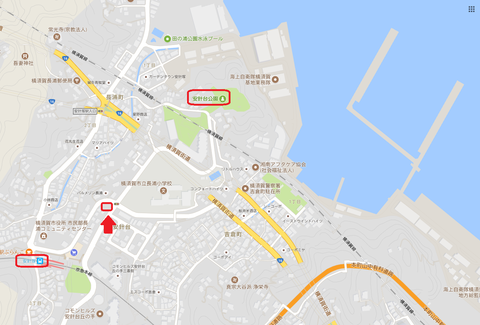 長浦港俯瞰