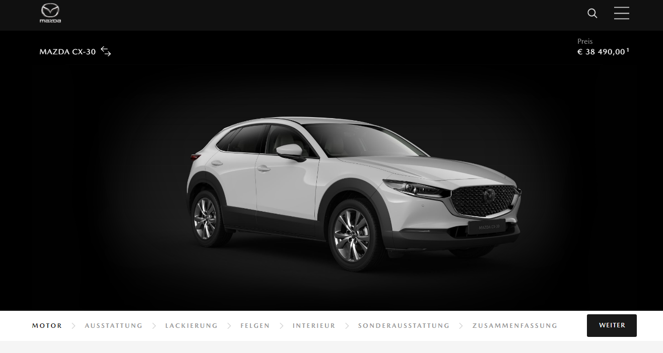 マツダオーストリアにて Cx 30 公式ページを開設 カタログ等も公開 K Blog マツダオーストリアにて Cx 30 公式ページを開設 カタログ等も公開 K Blog