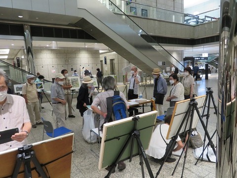 ●都庁展・220729・搬出日 (2)