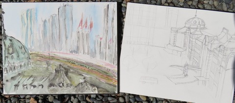 240503・東京駅界隈・東描 (57)