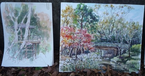 211128・北の丸・東描 (24)