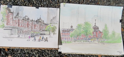 240503・東京駅界隈・東描 (36)