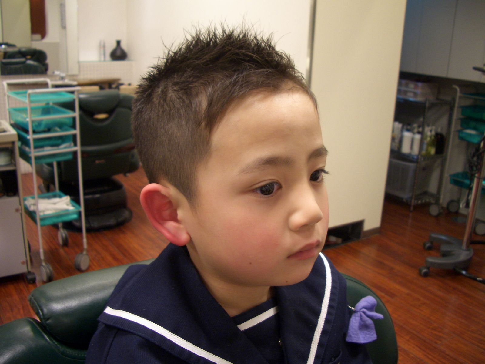 オリジナル 子供 髪型 ソフトモヒカン バリカン 人気のヘアスタイル