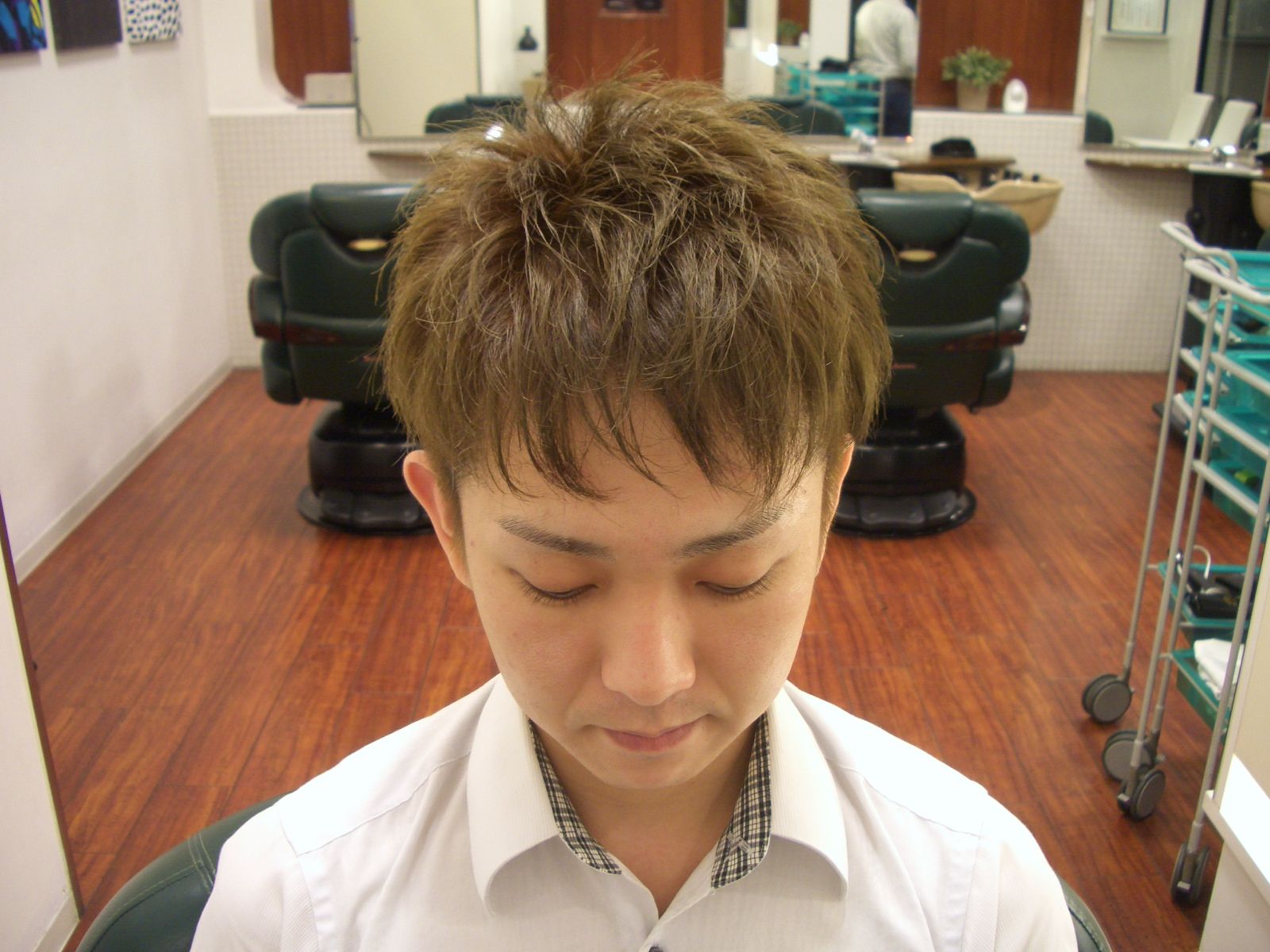 メンズヘアカラー アッシュマット The Traditional Barber Egaoのブログ