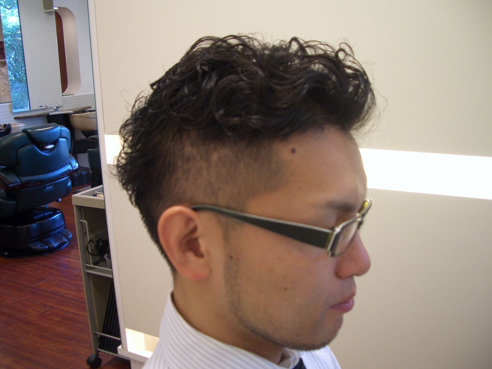 メンズツーブロックパーマスタイル2 The Traditional Barber Egaoのブログ メンズツーブロックパーマスタイル2 The Traditional Barber Egaoのブログ