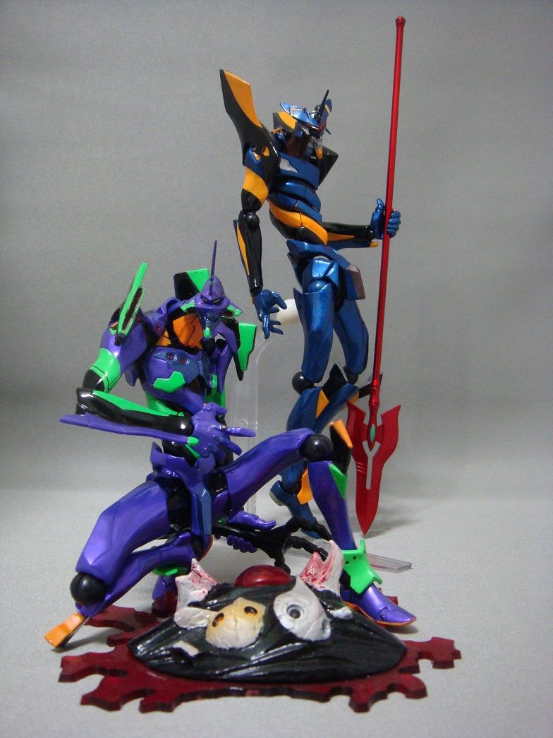 リボルテックno Ex エヴァ初号機 Mark 06 晴れの日 アパートにて エヴァ関連多数 リボルテックno Ex エヴァ初号機 Mark 06 晴れの日 アパートにて エヴァ関連多数