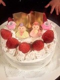 ひな祭りケーキ
