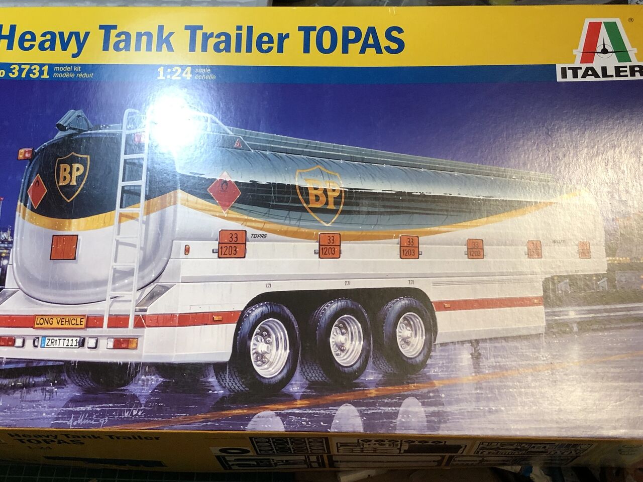 イタレリ 1/24 べし トレーラー アメリカンイーグル トラック