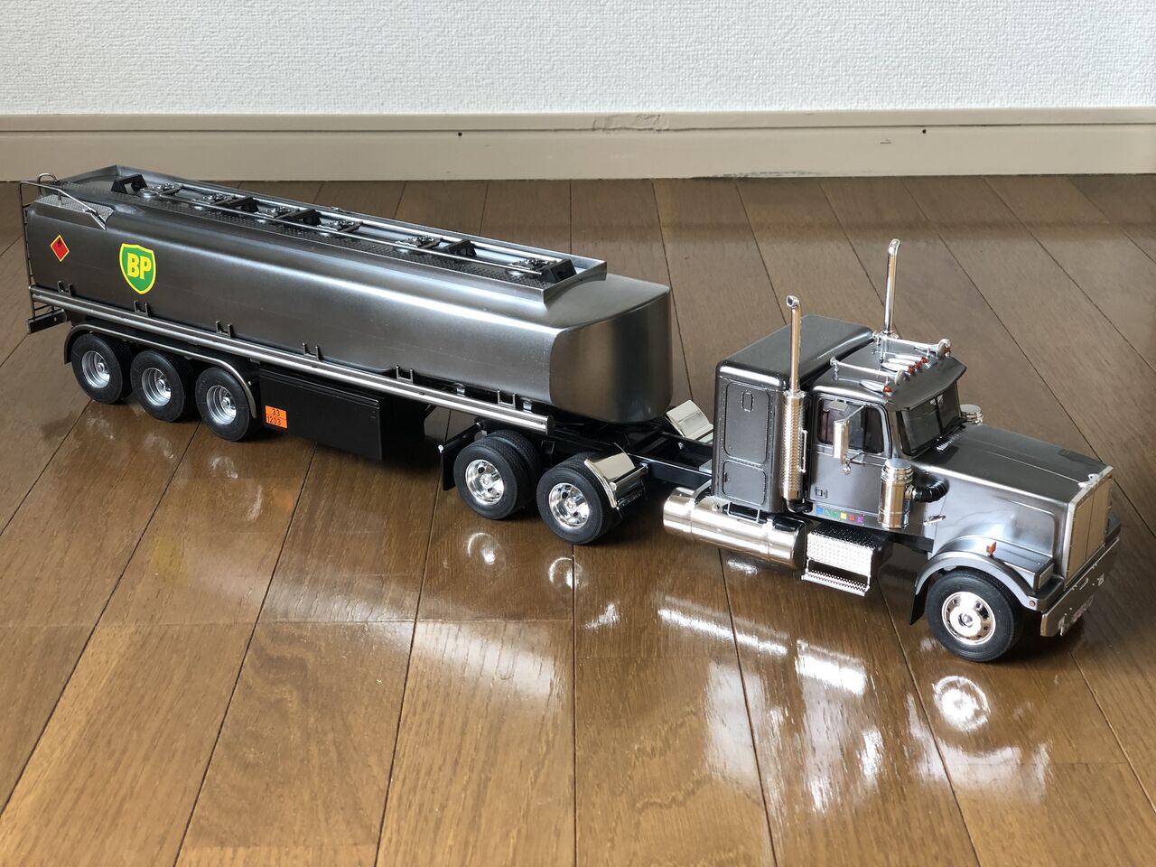イタレリ 1:24 ヘビータンクトレーラー 当時物 イタレリ 1/24 ヘビータンクトレーラー 完成｜egu352のブログ