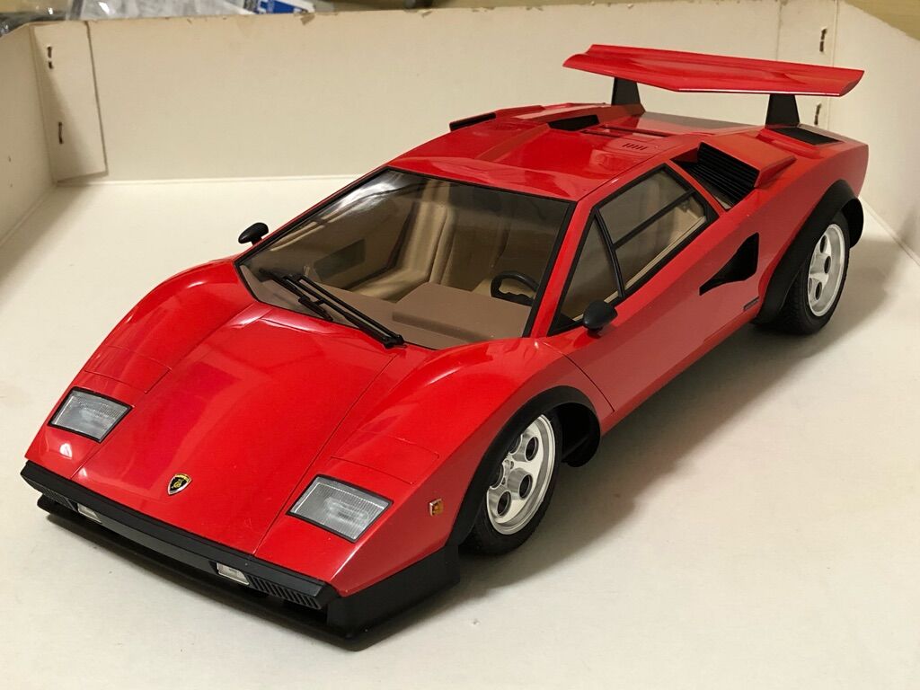 童友社 1/12 カウンタックLP500S ディティールチェック : K's garage