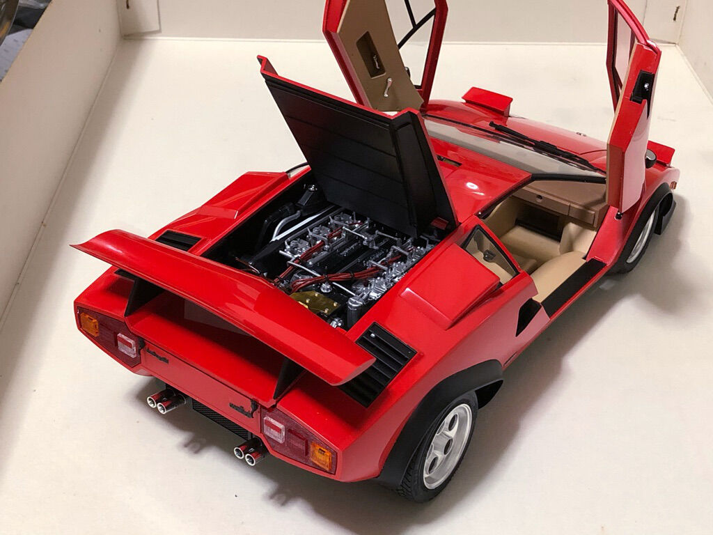 童友社 1/12 カウンタックLP500S ディティールチェック : K's garage