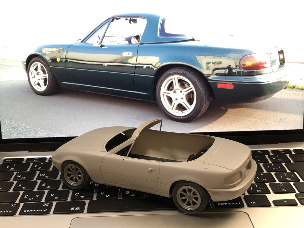 TAMIYA 1/24 ユーノスロードスター 02 : K's garage