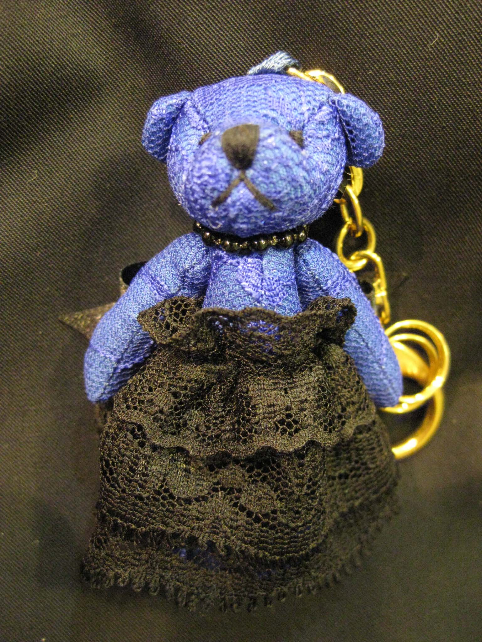 Moi meme Moitieモワティエ初期ノベルティくまキーホルダー未開封新品 Moi meme Moitieモワティエ初期ノベルティくまキーホルダー未