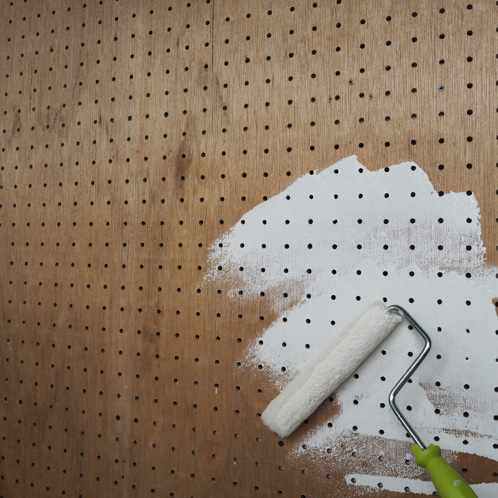 Diy記録 お家のモチーフ 有孔ボードとエアコンの管隠し えはみのdiyと暮らしブログ Powered By ライブドアブログ