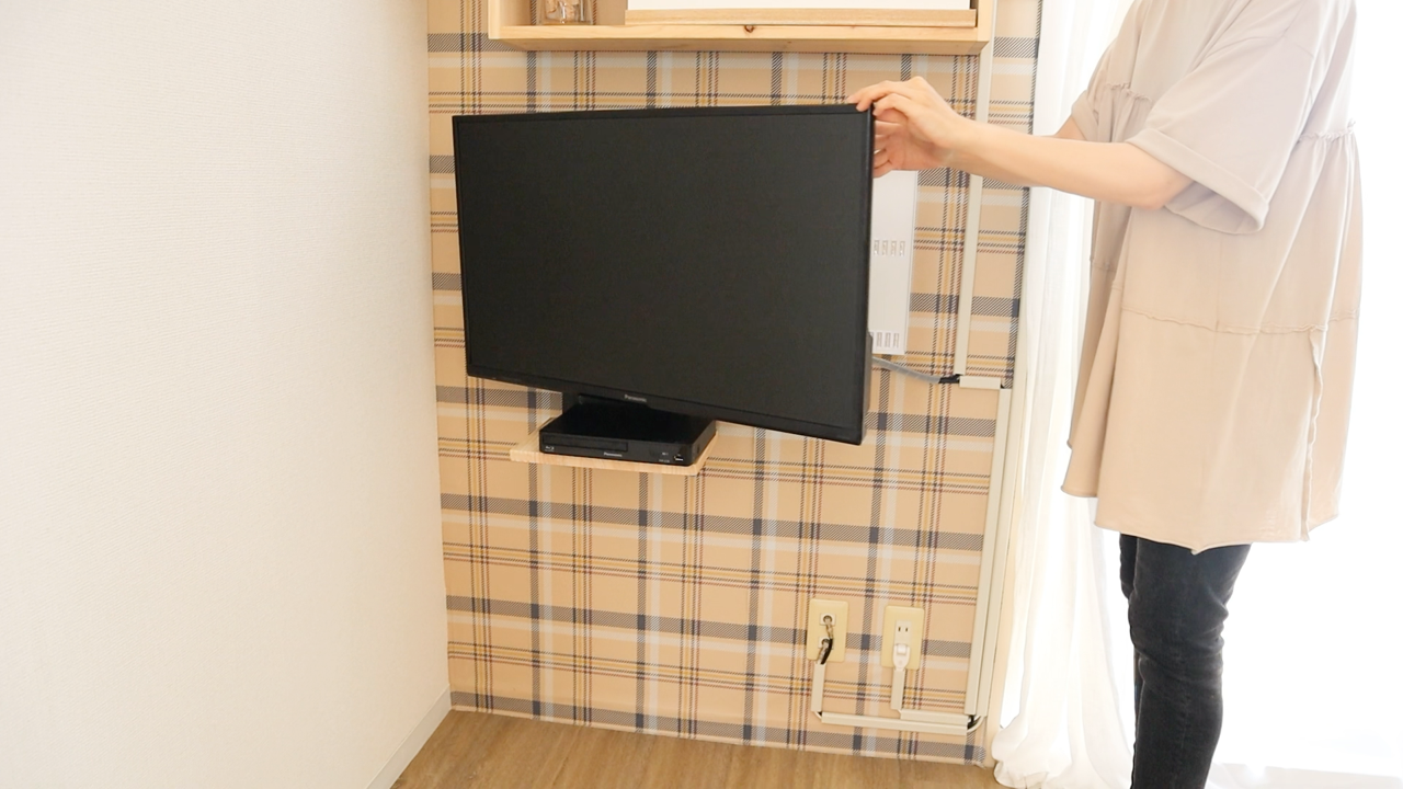 アーム 壁美人 テレビ TVセッター壁美人TI100 Sサイズ 23 37インチ対応 の