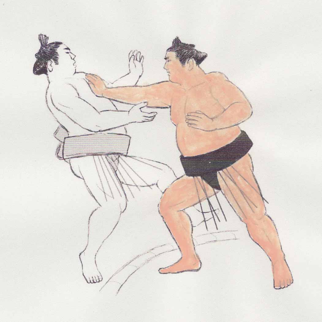 突き出し つきだし 大相撲決まり手図鑑