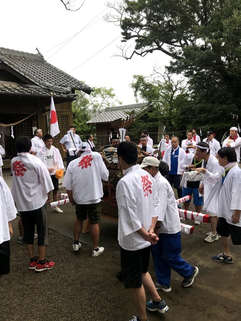2018-8-19 原神社祭