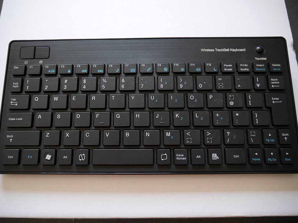 【ELECOM】スタンド付キーボード(トラックボール搭載) TK-DCP03 サイズ/200*280*27 Bluetoothキーボード【エレコム】 スタンド付キーボード(トラックボール搭載) - TK-DCP03BK