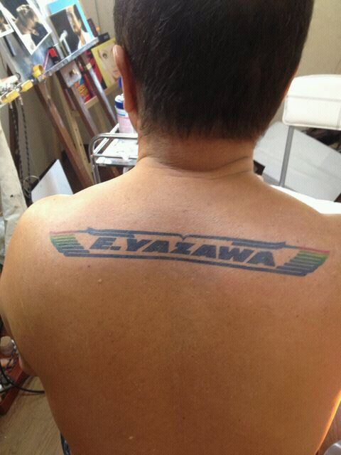 エアブラシ過去作品その1（矢沢永吉） : 京都・大阪のエアブラシ