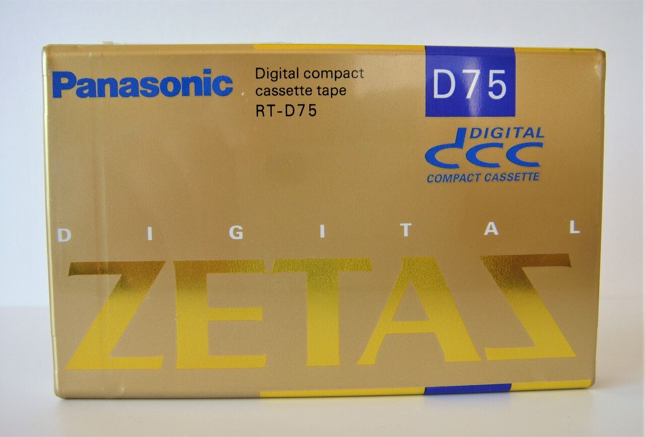 Panasonicカセットテープセット 悲運の規格 DCC Panasonic RT-Dシリーズ DEGITAL ZETAS : さくの家電のーと