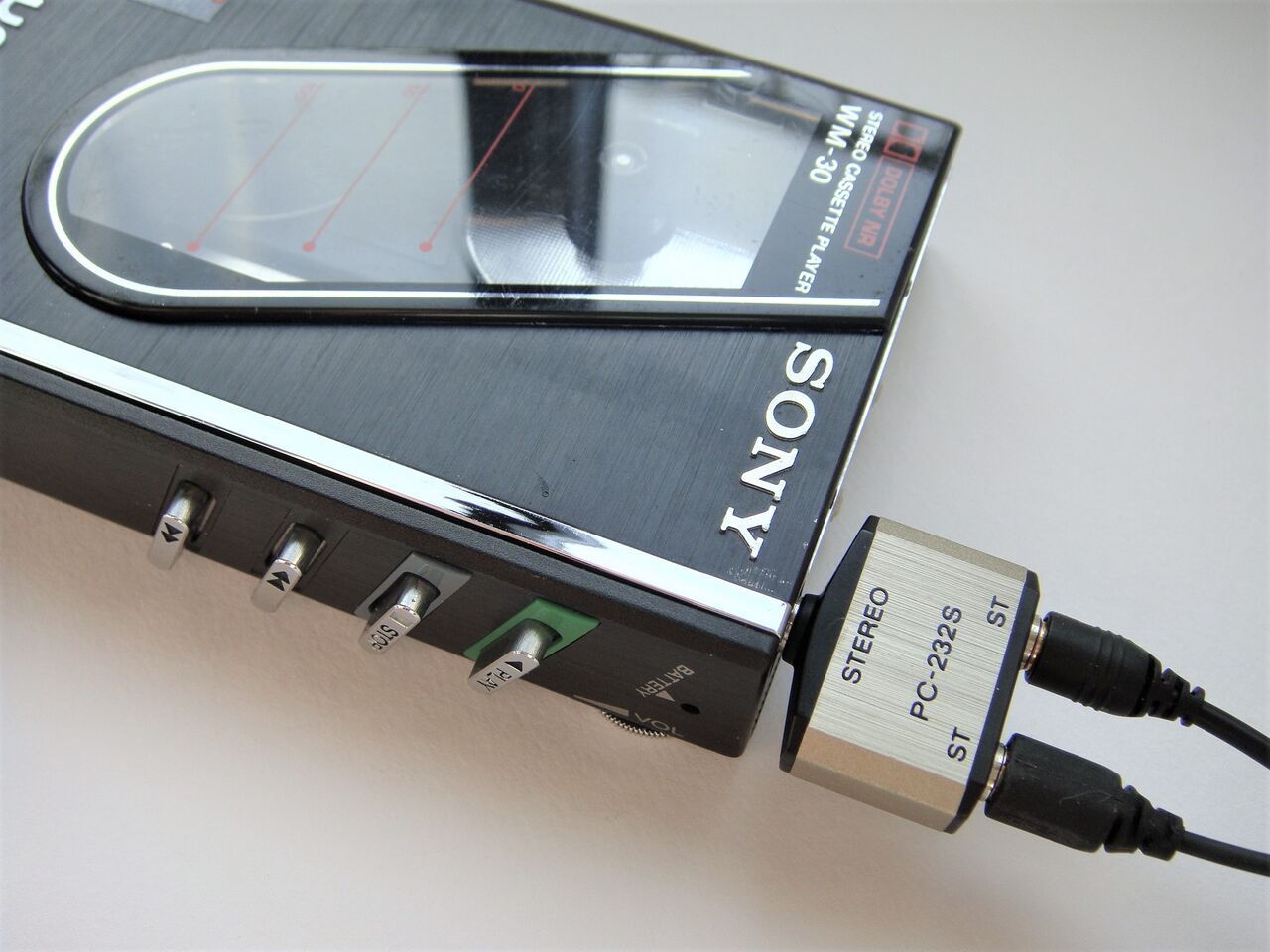 SONY PC-232S ステレオミニプラグアダプター : さくの家電のーと