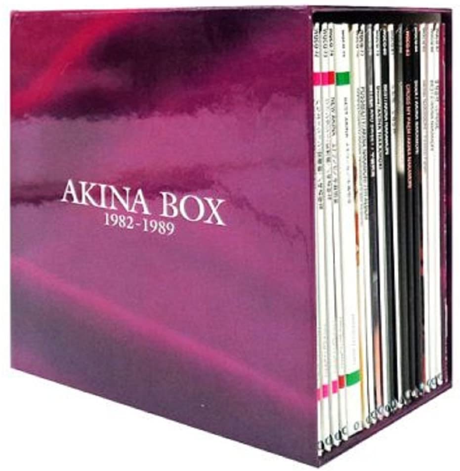 中森明菜 AKINA BOX(赤箱CD/青箱SACD) : さくの家電のーと 中森明菜 AKINA BOX(赤箱CD/青箱SACD) : さくの家電のーと