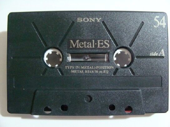 ソニー最後のメタルテープ Metal・ES（最終型） : さくの家電のーと