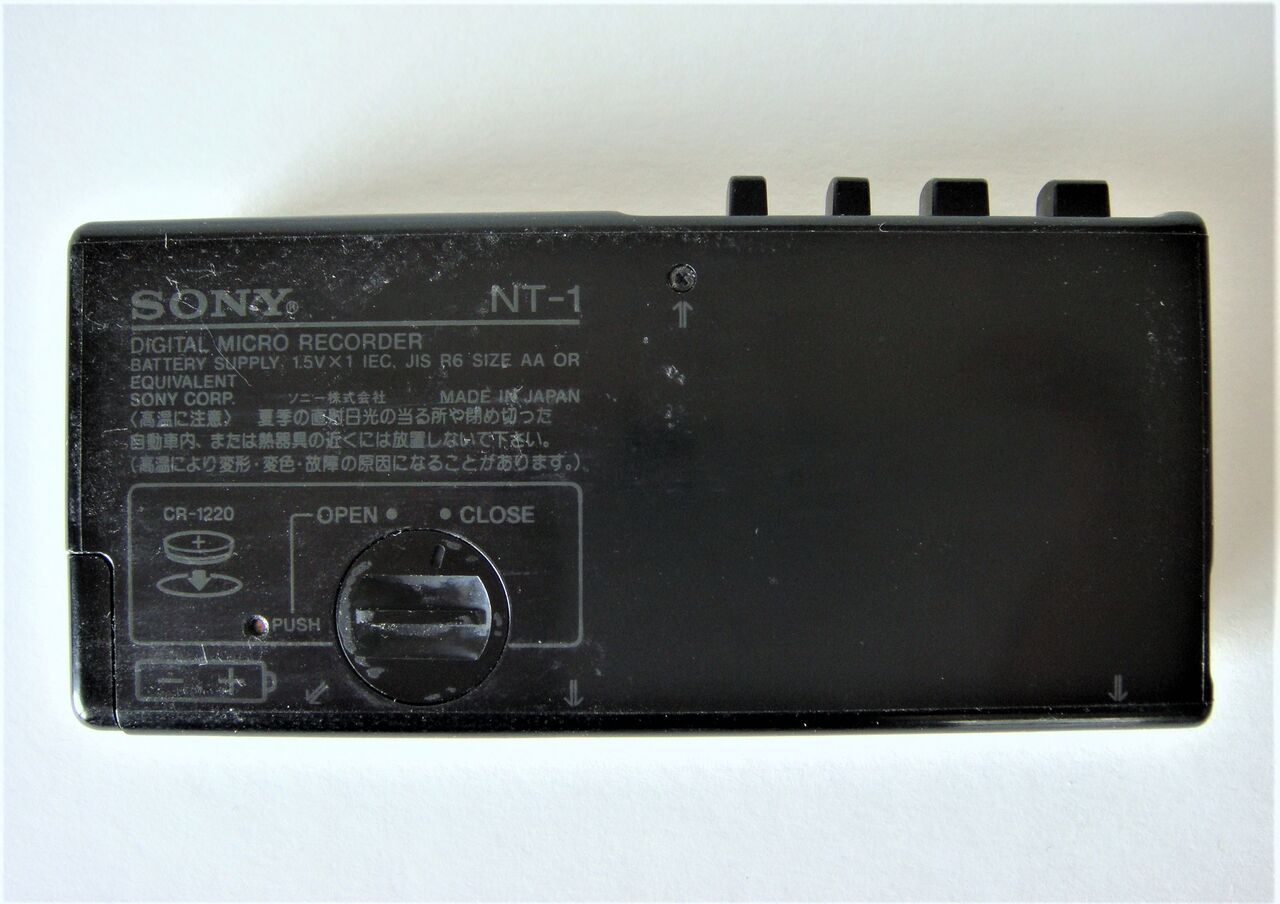 SONY デジタルマイクロレコーダー NT-1(Scoopman) : さくの SONY デジタルマイクロレコーダー NT-1(Scoopman) : さくの