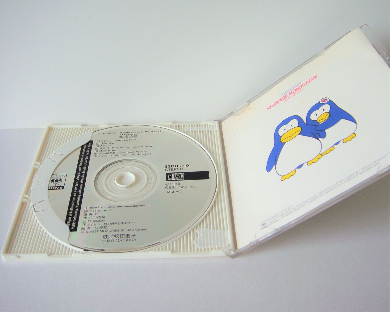 松田聖子 特殊形状スリムケースCDシリーズ : さくの家電のーと