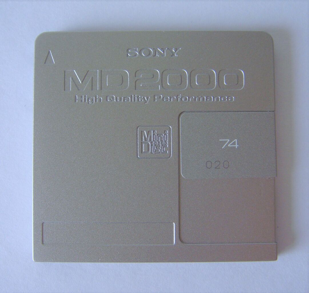SONY MD最高峰 MD2000 : さくの家電のーと SONY MD最高峰 MD2000 : さくの家電のーと