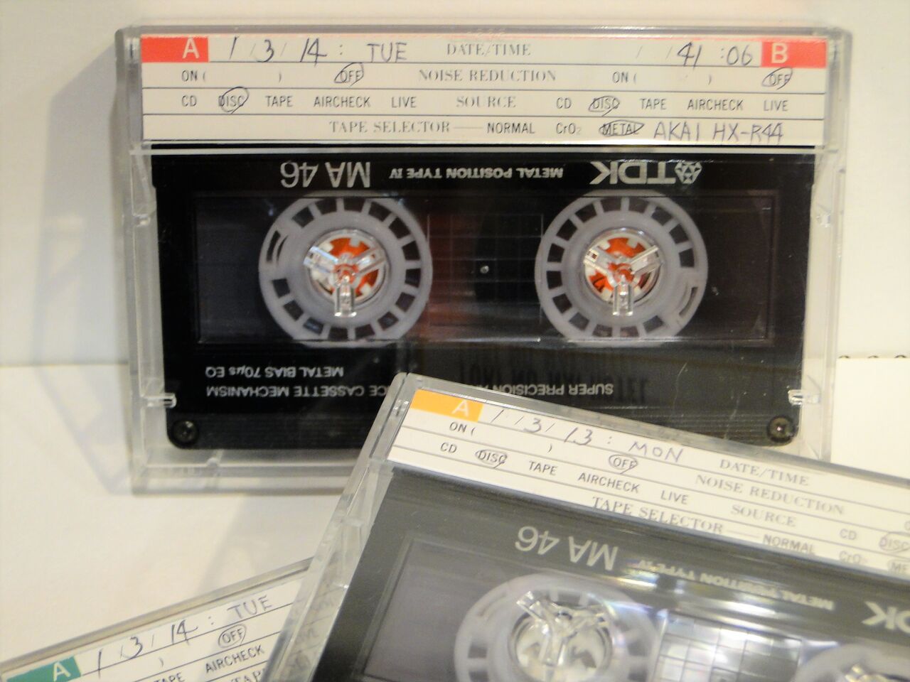 メタルテープに何を録音したのか その１ さくの家電のーと