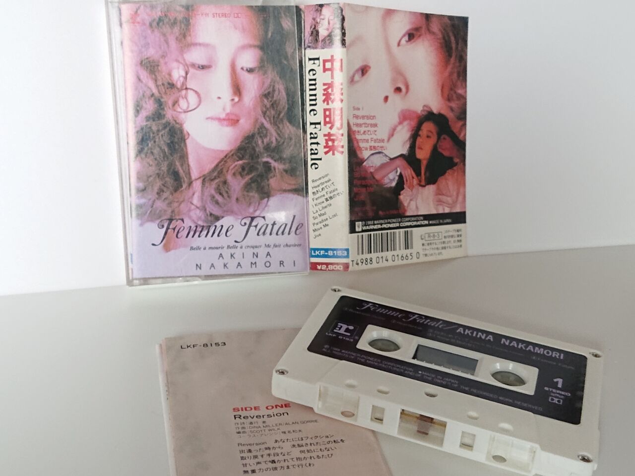 中森明菜 Pioneer private CD コンポ 販促用カセットテープ