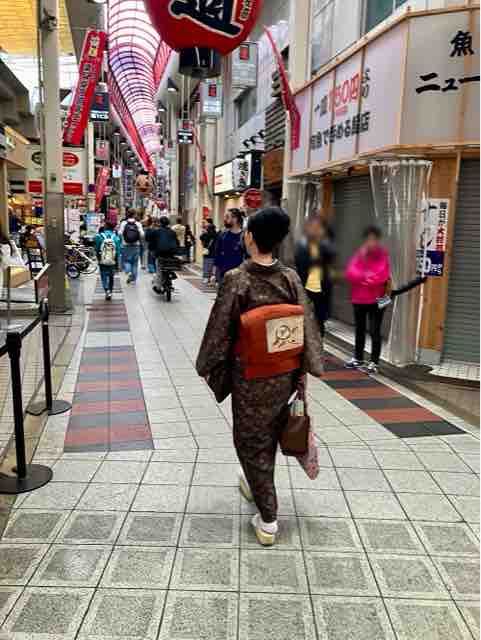 動画あり】おかんさんの達者な前結び【帯】 : 還暦着物好き日記