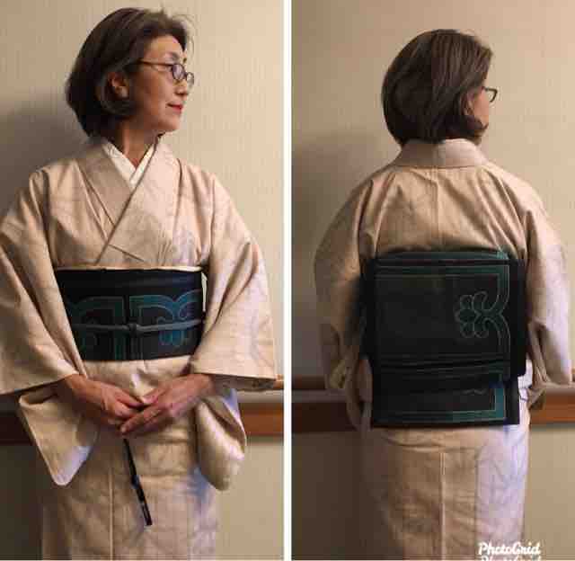 あいまいの極みのしゃれ袋帯 : 還暦着物好き日記