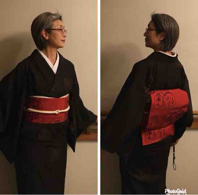 あいまいの極みのしゃれ袋帯 : 還暦着物好き日記 