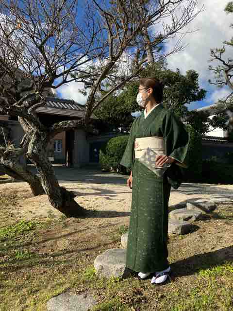 ◇おふく◇紬の名古屋帯 着物 (形見分けの「紬着物」と「組み ◇おふく◇紬の名古屋帯 着物 (形見分けの「紬着物」と「組み