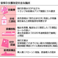 安保3文書改定に向けた自民党の動向と非核三原則の行方