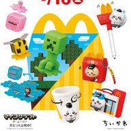 マクドナルドのハッピーセット「ちいかわ」と「マインクラフト」で楽しむ新商品情報！