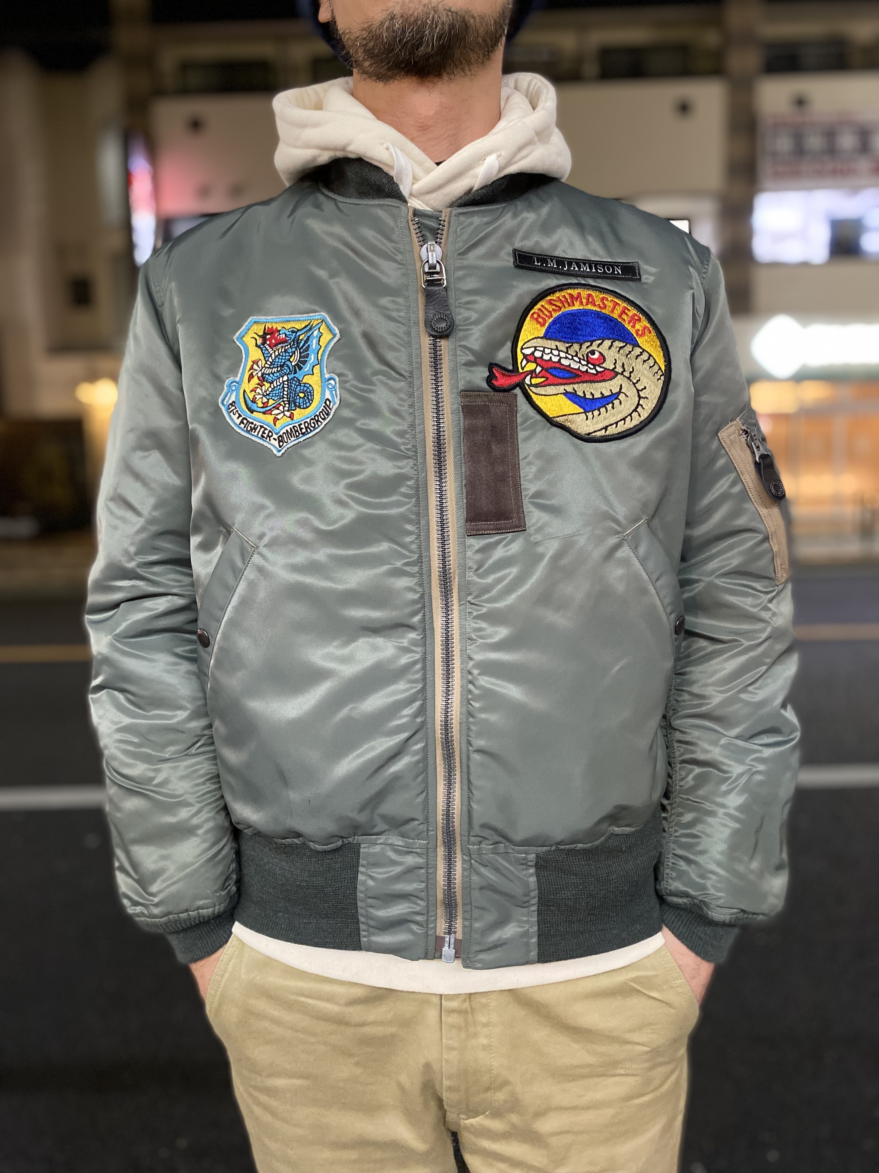 バズリクソンズ　MA-1 アルバートターナー バズリクソンズ！ MA-1 アルバートターナー 