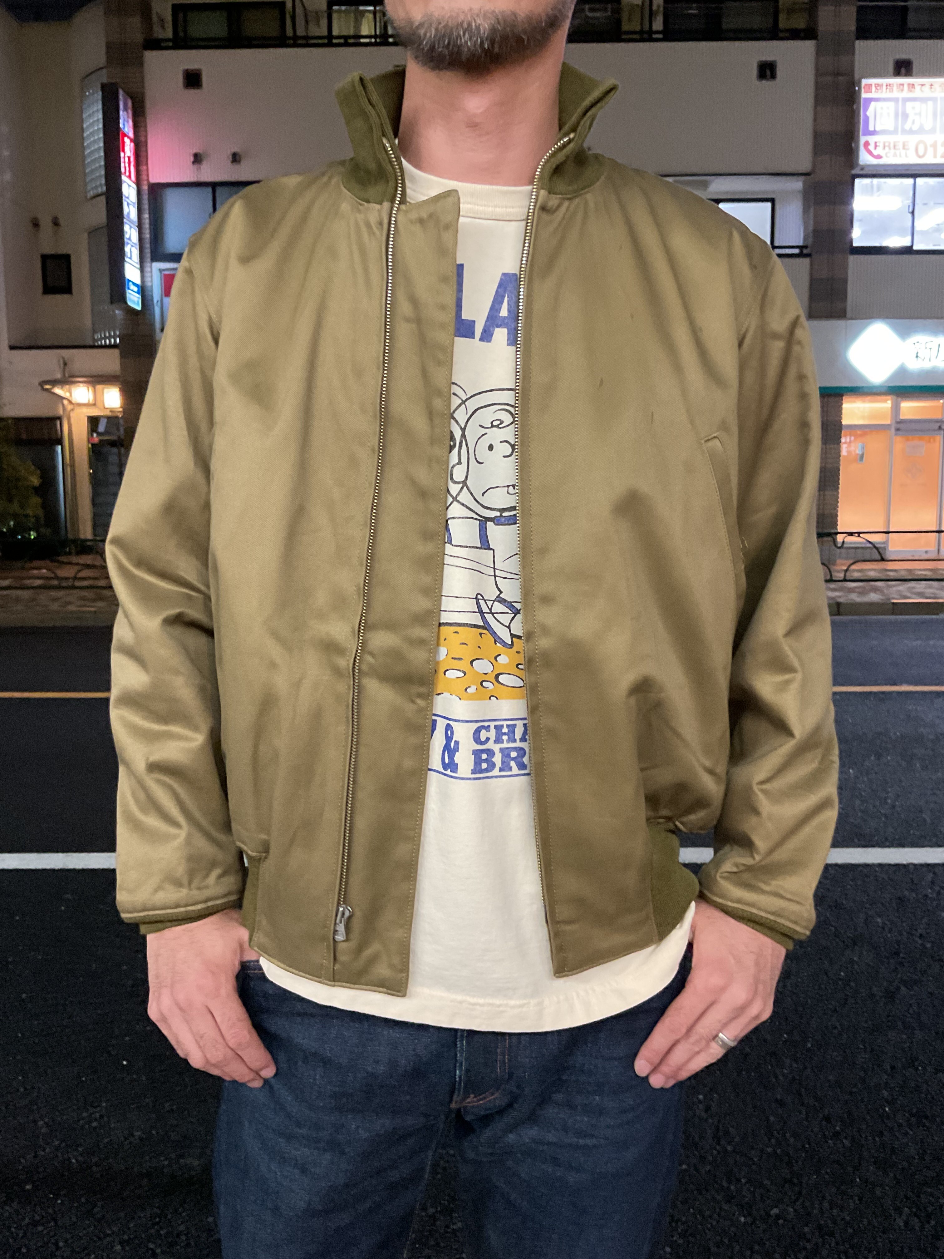 バズリクソンズ ！タンカースジャケット スラッシュポケット